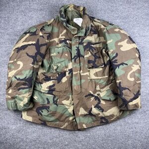 TRU-SPEC Jacket Mens 3XL Woodland Camo Cold Weather Lined Field Military Coat